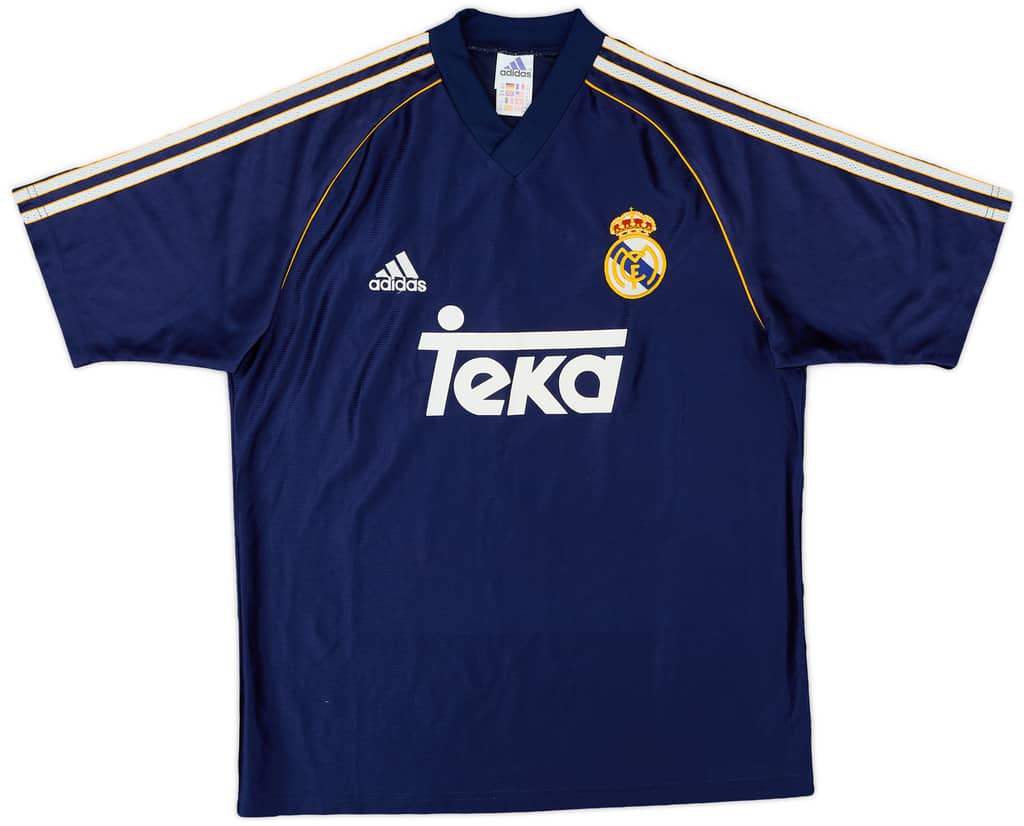 1998-99 Real Madrid Third Shirt - 9/10 - (XL.Boys)