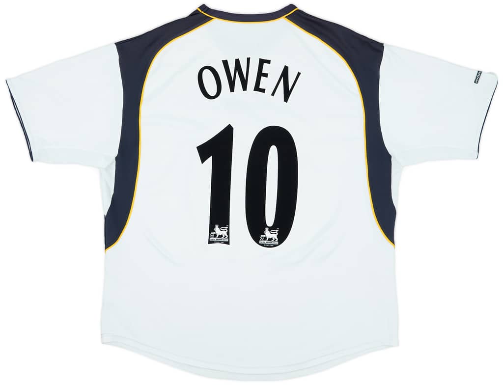 2001-03 Liverpool Away Shirt Owen #10 - 7/10 - (XXL)