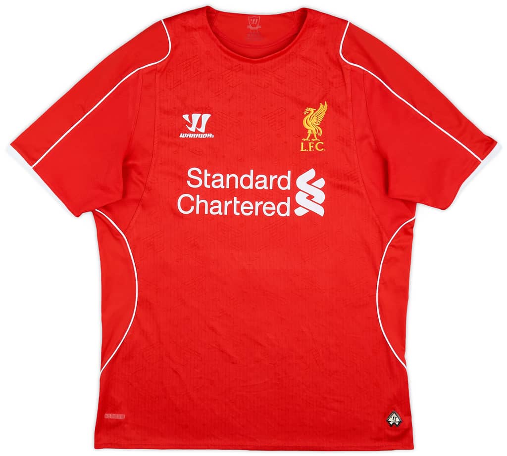 2014-15 Liverpool Home Shirt Gerrard #8 - 5/10 - (L)