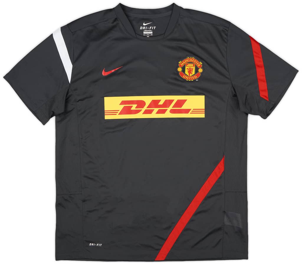 2012-13 Manchester United Nike Training Shirt - 7/10 - (XL)