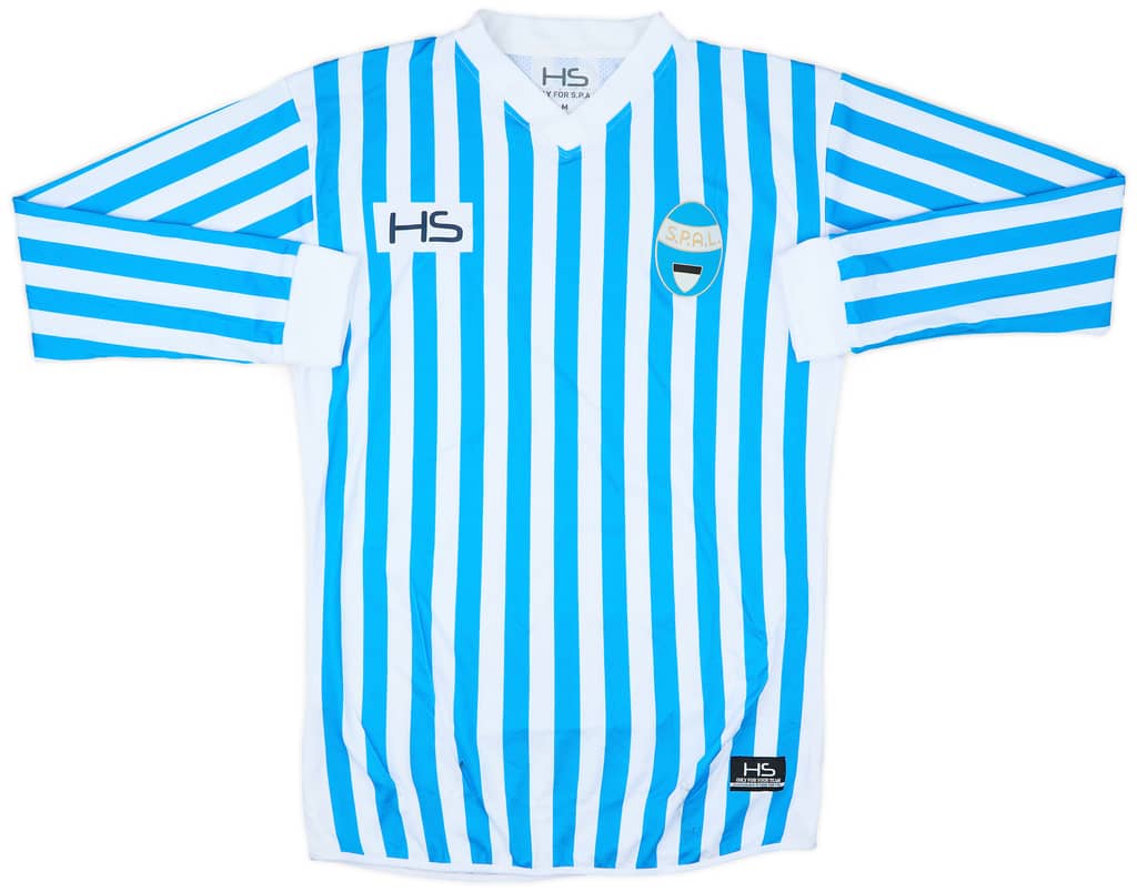 2016-17 SPAL Home L/S Shirt - 7/10 - (M)