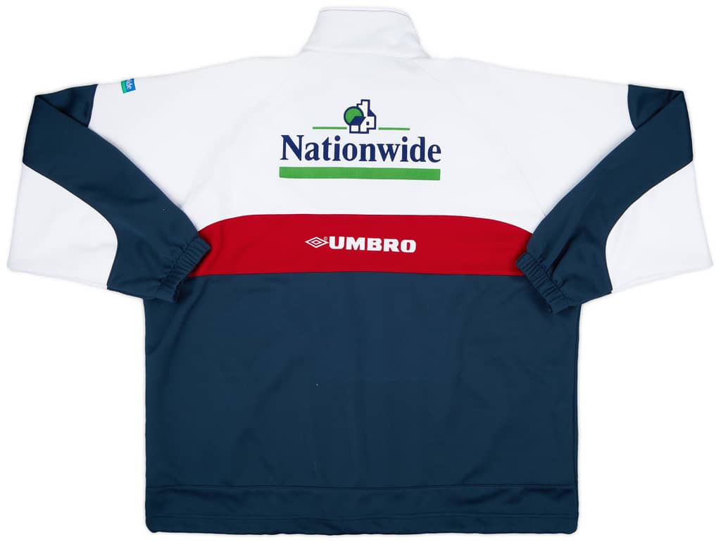 2000-02 England Umbro Track Jacket - 8/10 - (M)