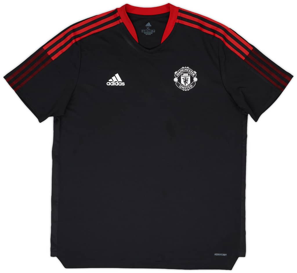 2021-22 Manchester United adidas Training Shirt - 7/10 - (XL)