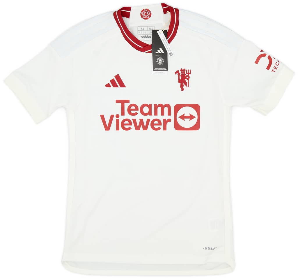 2023-24 Manchester United Third Shirt Mainoo #37 (XS)