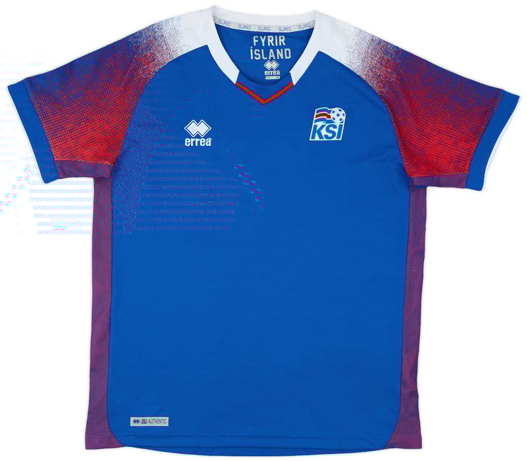 2018-19 Iceland Home Shirt - 9/10 - (M)