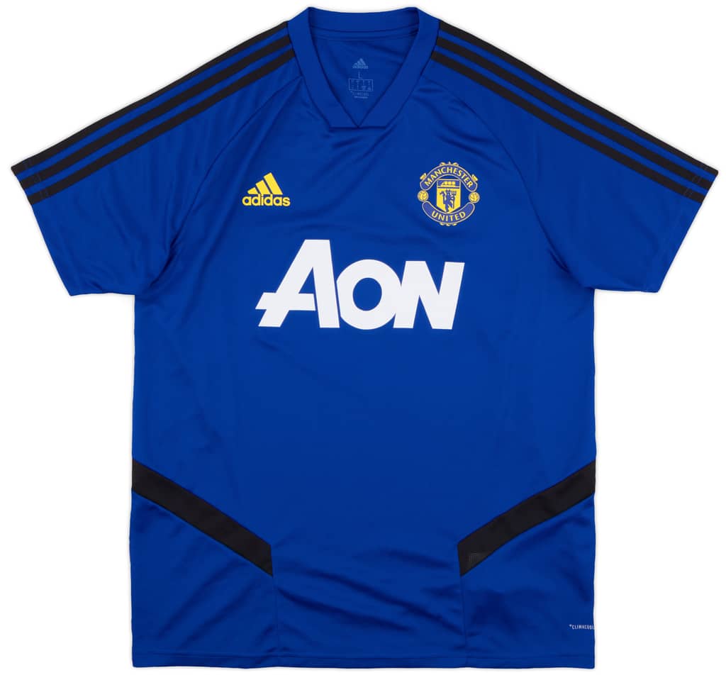 2019-20 Manchester United adidas Training Shirt - 9/10 - (L)