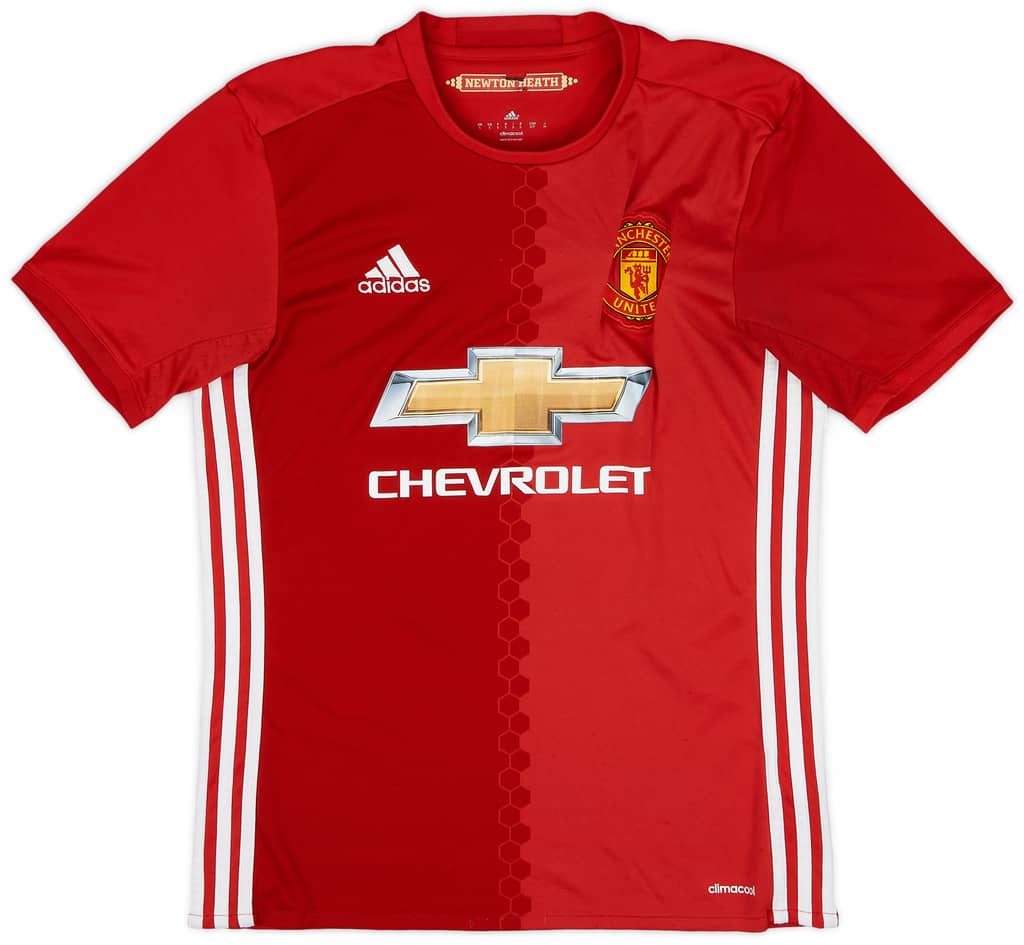 2016-17 Manchester United Home Shirt Ibrahimovic #9 - 6/10 - (S)