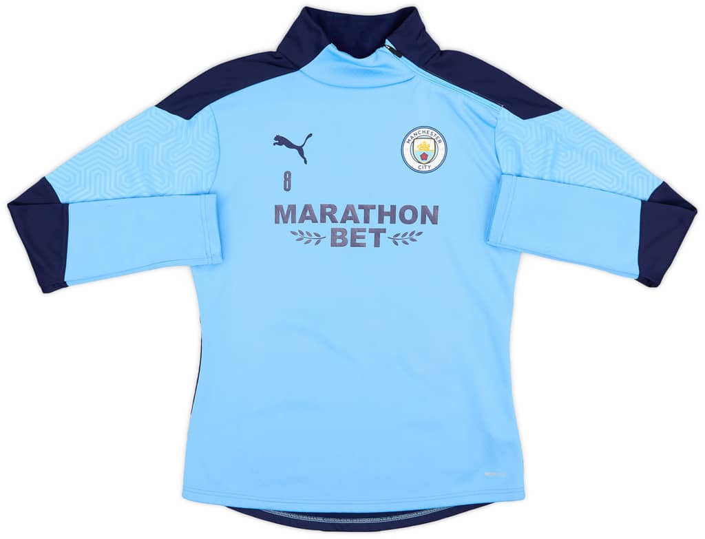 2020-21 Manchester City Player Issue Training Top #8 (Gundogan) - 7/10 - (S)