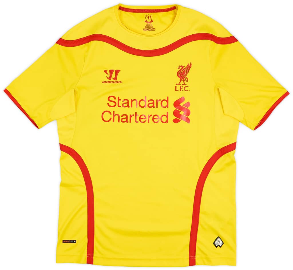 2014-15 Liverpool Away Shirt - 10/10 - (XL.Boys)