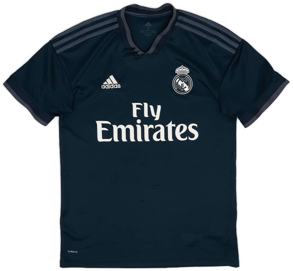 2018-19 Real Madrid Away Shirt - 6/10 - (S.Boys)