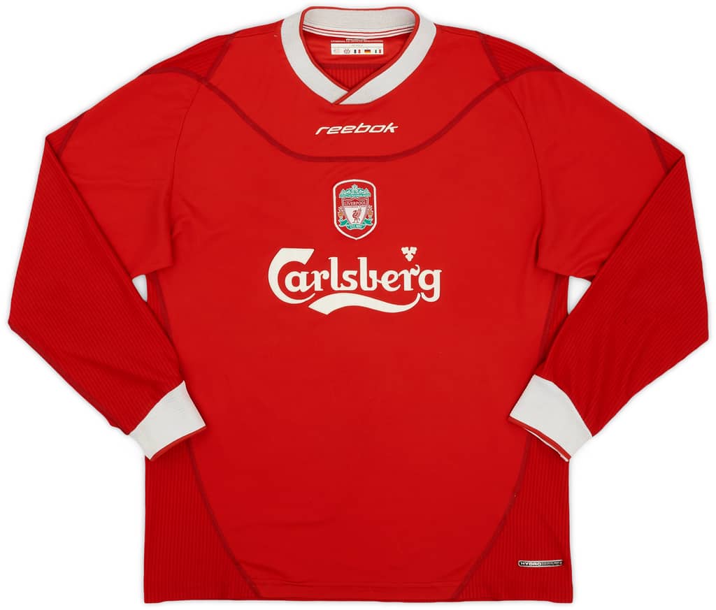 2002-04 Liverpool Home L/S Shirt Owen #10 - 5/10 - (M)