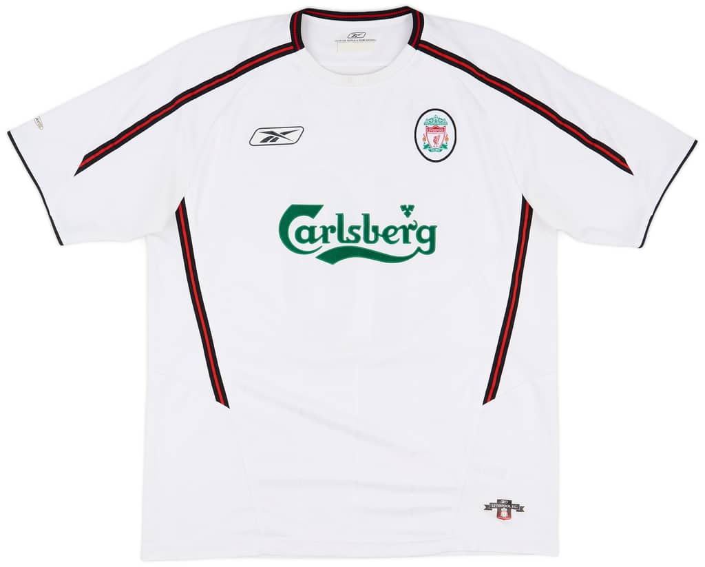 2003-04 Liverpool Away Shirt Owen #10 - 7/10 - (XL)