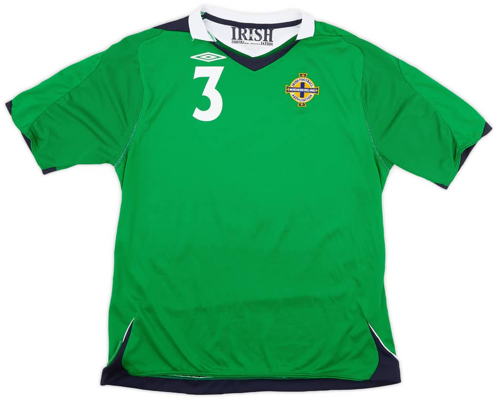 2006-08 Northern Ireland Home Shirt #3 - 6/10 - (XL.Boys)