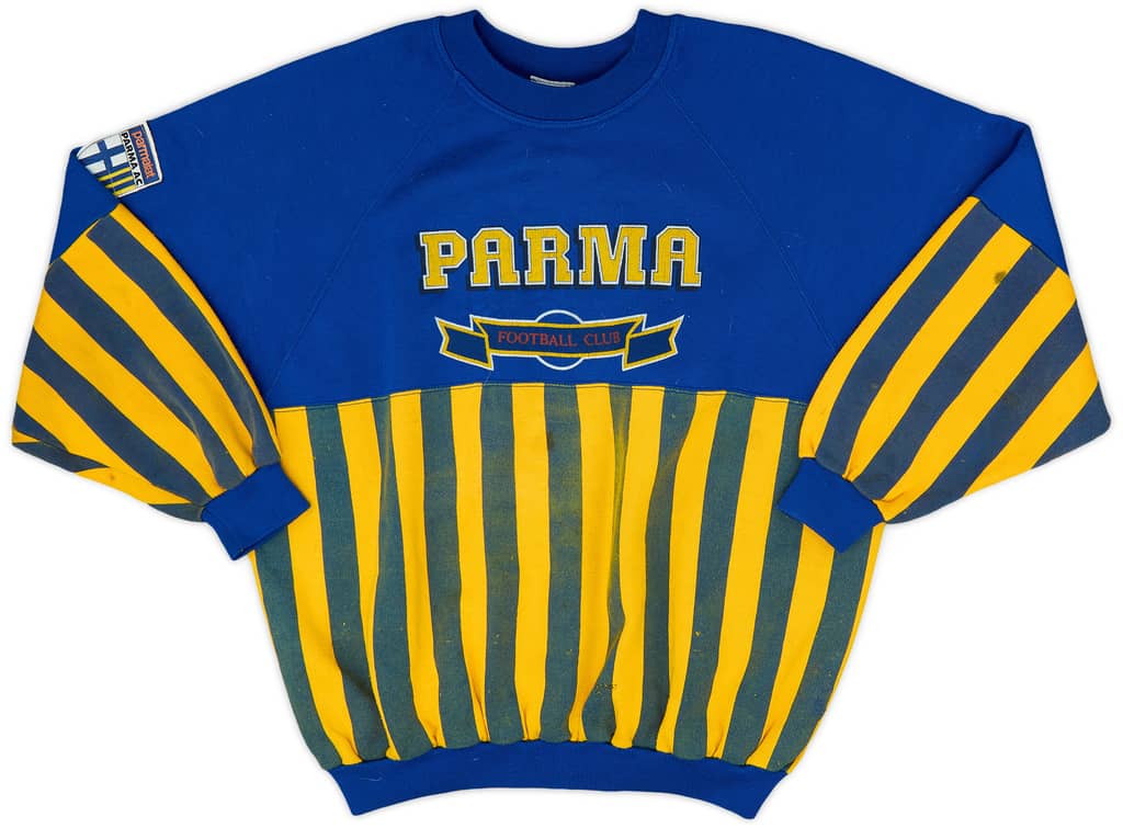 1990-91 Parma Le Felpe dei Grandi Club Sweat Top - 5/10 - (L)