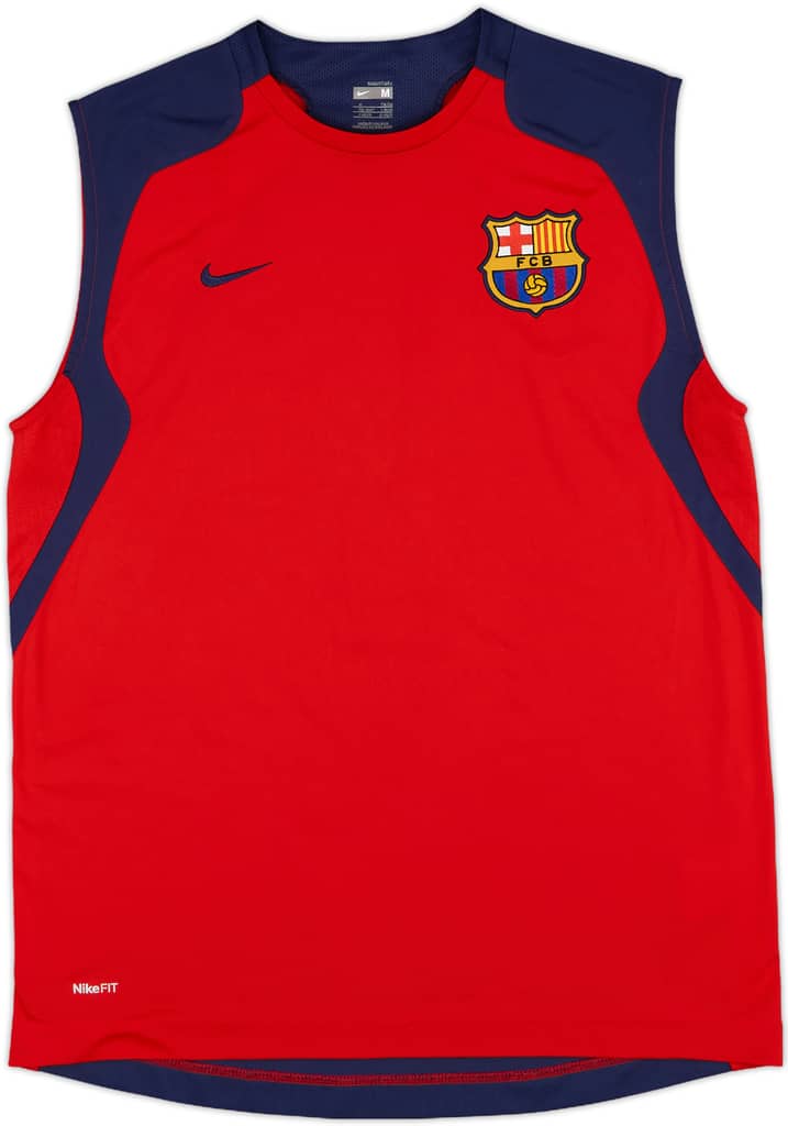 2007-08 Barcelona Nike Training Vest - 9/10 - (M)