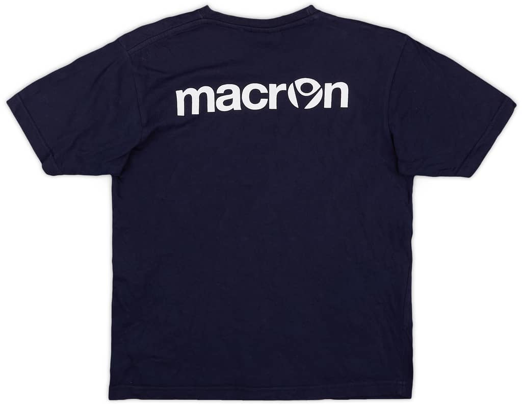 2012-13 Lazio Macron Cotton Tee - 8/10 - (XS)
