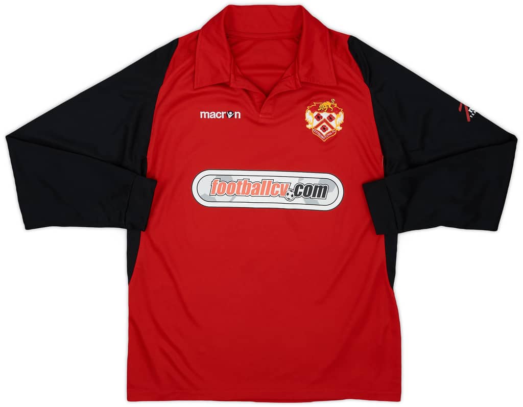2011-12 Kettering Town Home L/S Shirt - 9/10 - (S)