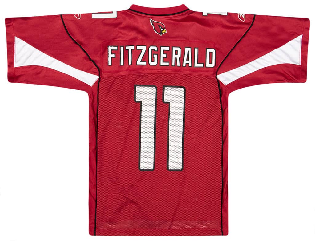 2008-11 Arizona Cardinals Fitzgerald #11 Reebok On Field Jersey (Home) S