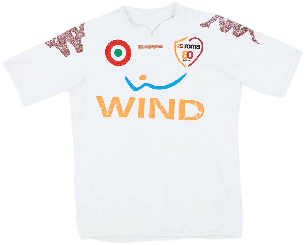 2007-08 Roma Away Shirt - 4/10 - (S)