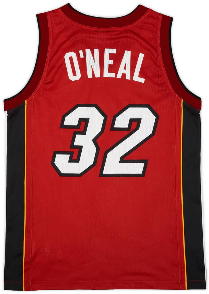 2004-07 Miami Heat O'Neal #32 Champion Alternate Jersey - 8/10 - (M)