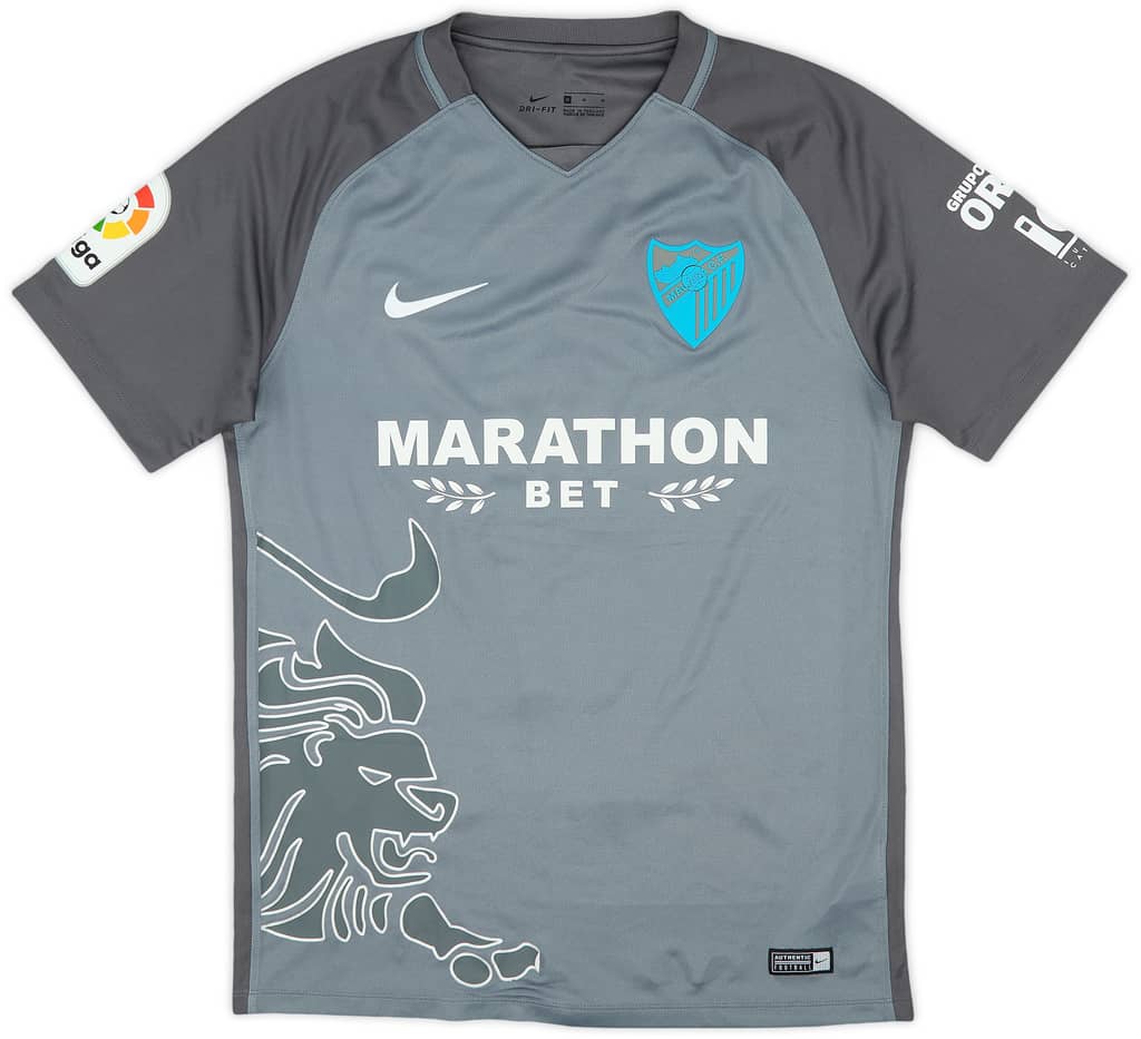 2017-18 Malaga Away Shirt #2 - 9/10 - (S)