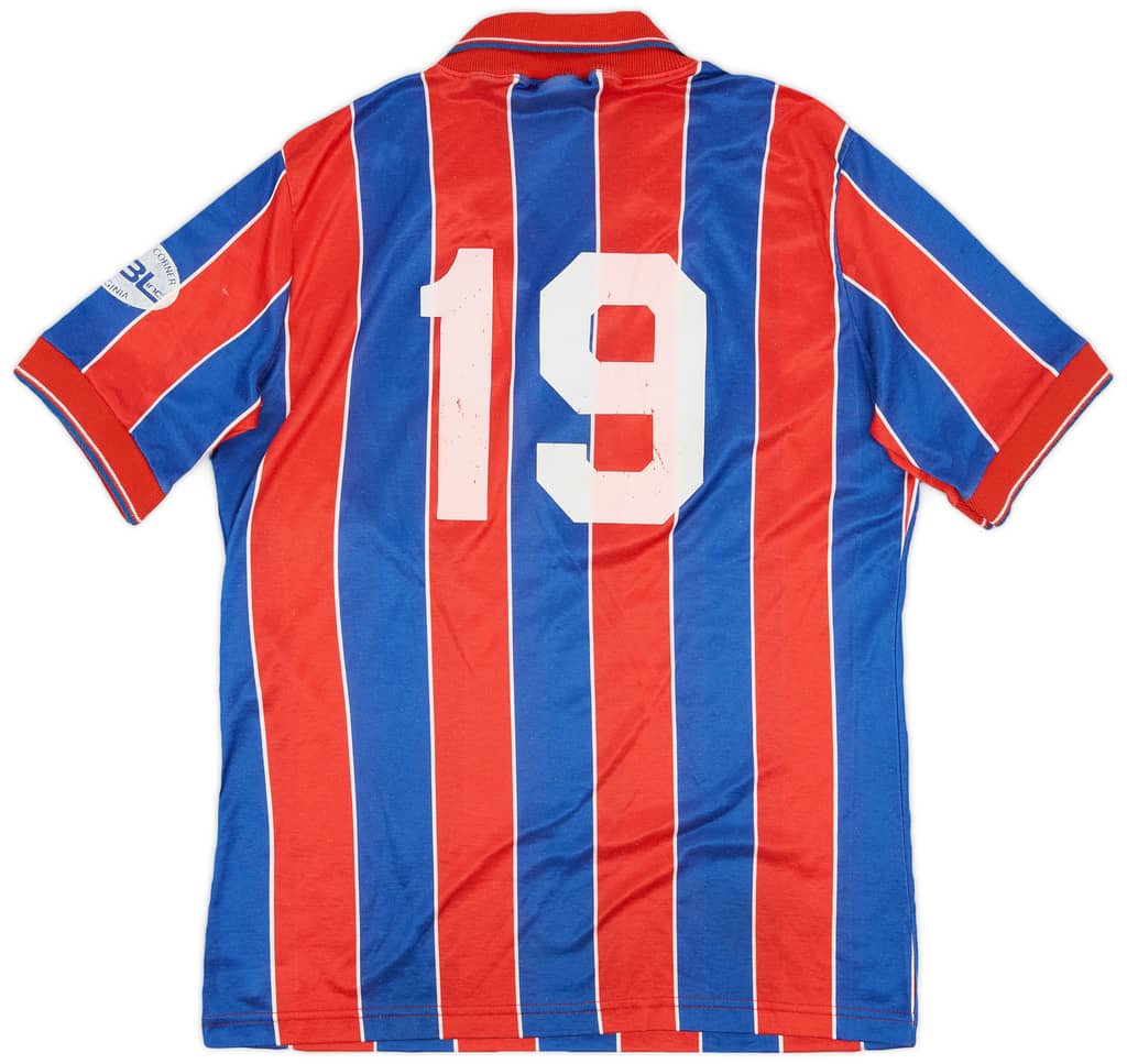 1986 Spartans Match Issue Home Shirt #19