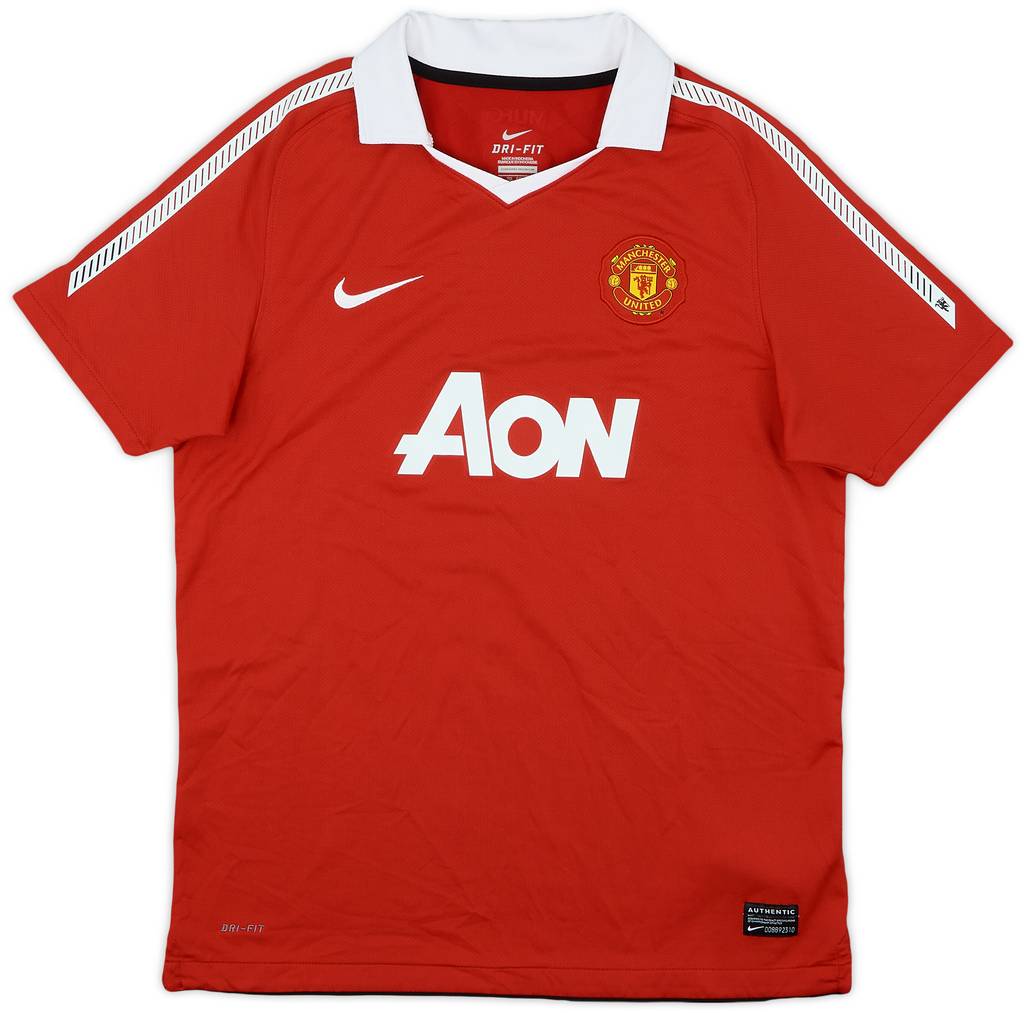 2010-11 Manchester United Home Shirt - 9/10 - (XL.Boys)
