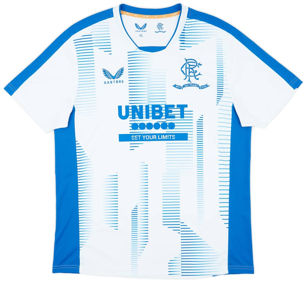 2021-22 Rangers Castore Training Shirt - 6/10 - (XL)