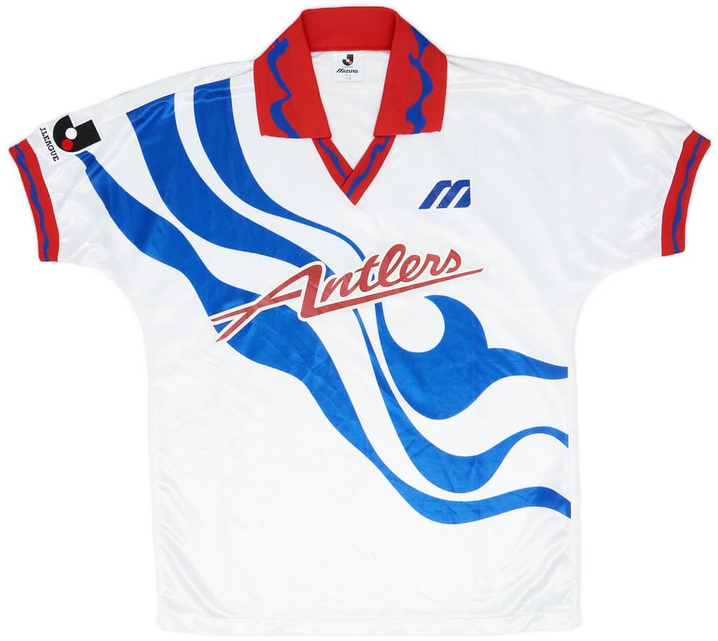 1993-95 Kashima Antlers Away Shirt - 8/10 - (L)