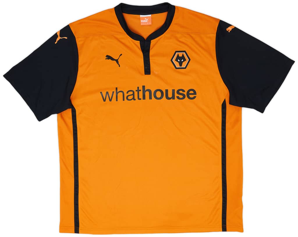 2014-15 Wolves Home Shirt - 8/10 - (XXL)