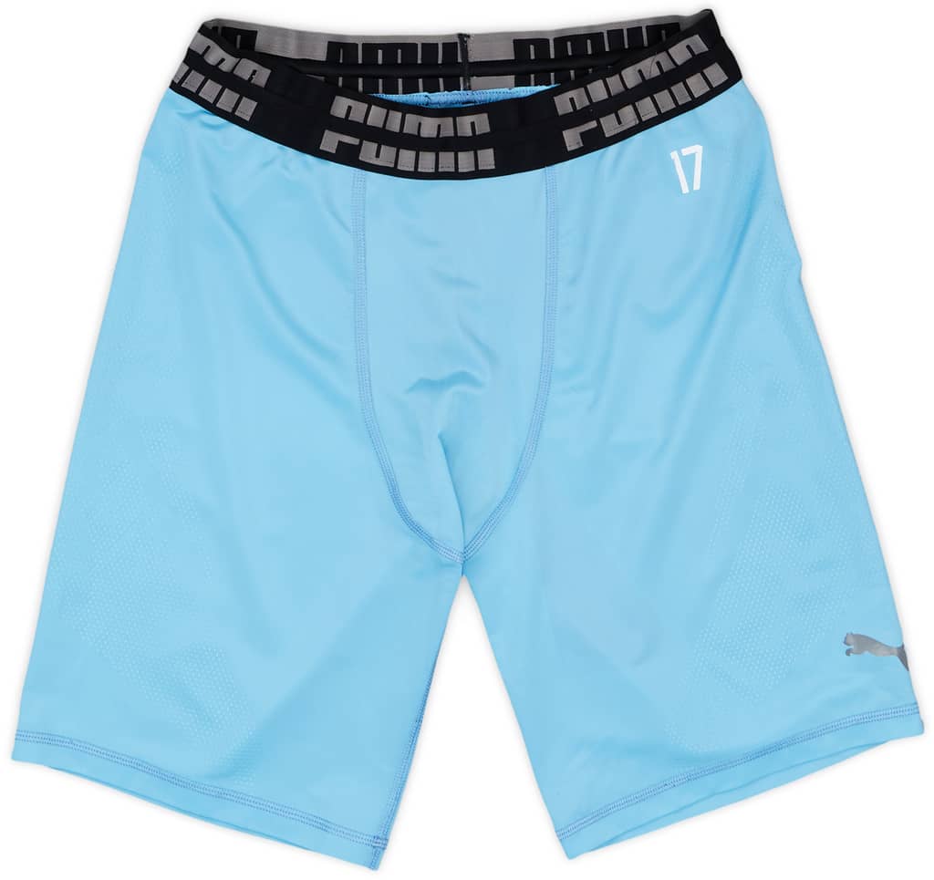 2023-24 Manchester City Player Issue Compression Undershorts #17 (De Bruyne) - 7/10 - (L)