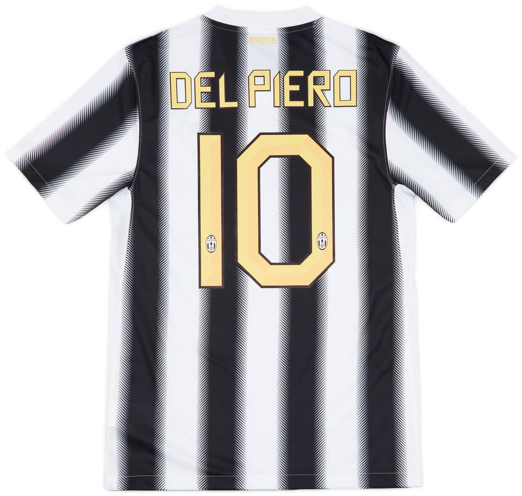 2011-12 Juventus Home Shirt Del Piero #10 (S)