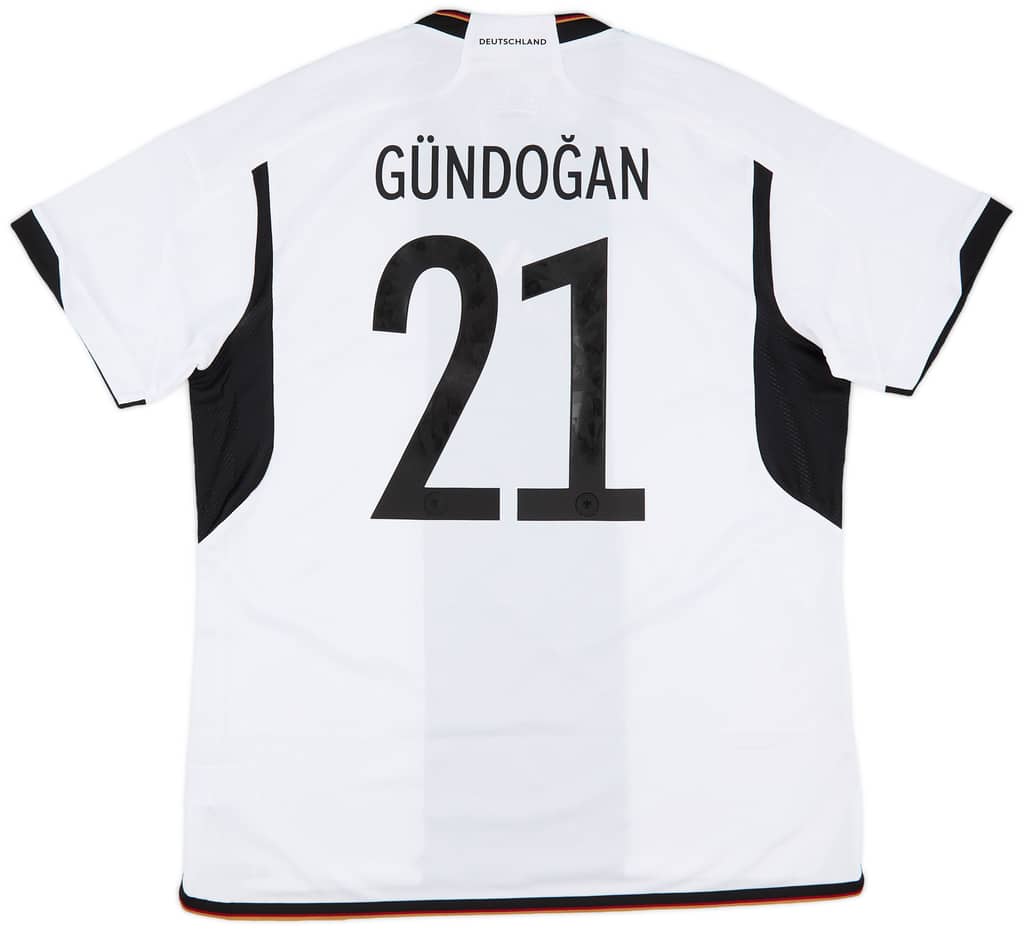 2022-23 Germany Home Shirt Gundogan #21 (XL)