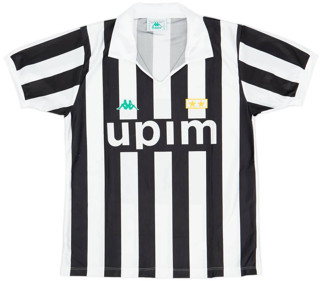 1991-92 Juventus Basic Home Shirt - 8/10 - (M)