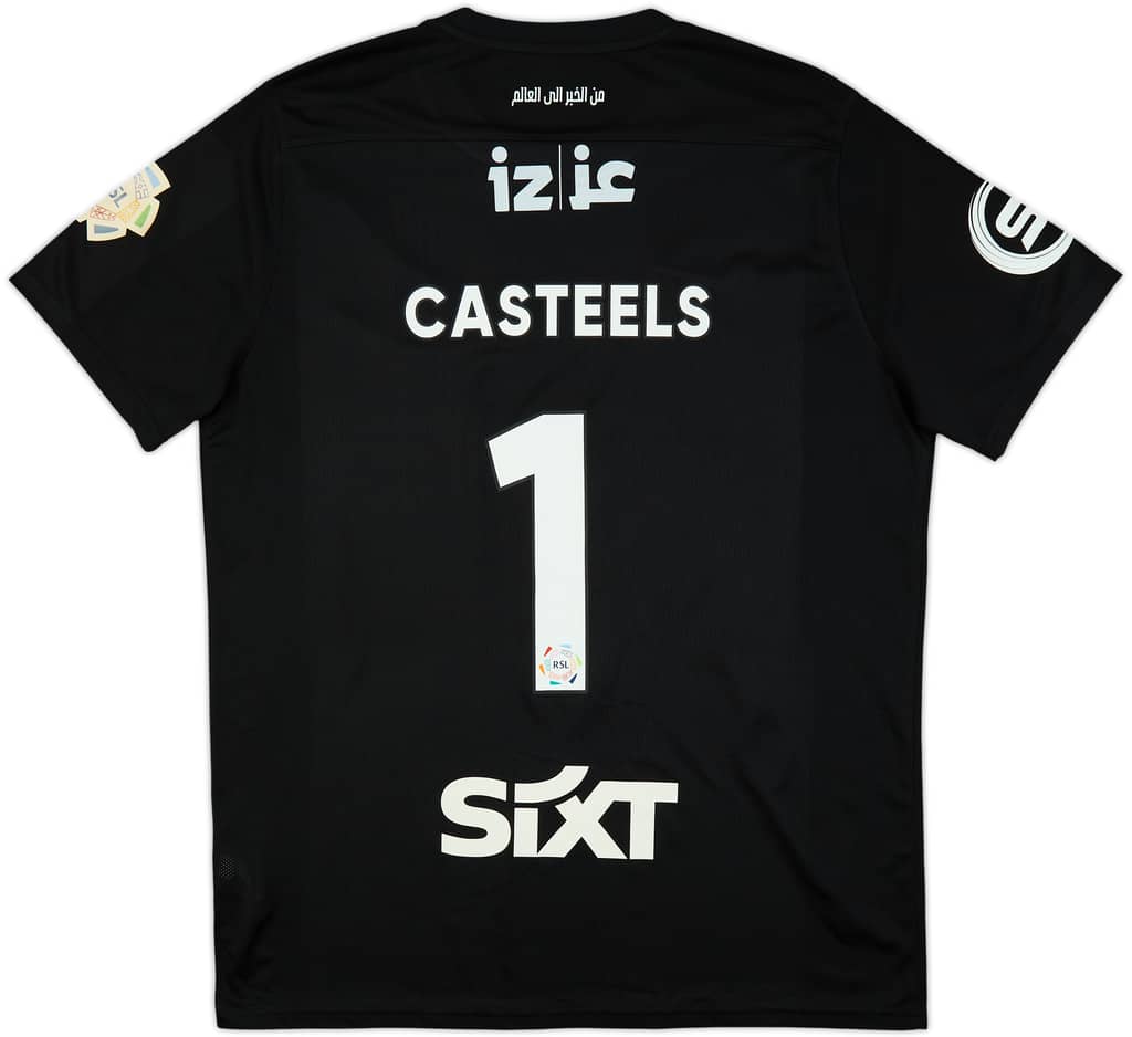 2024-25 Al Qadsiah Player Issue GK Home Shirt Casteels #1 - As New - (XL)