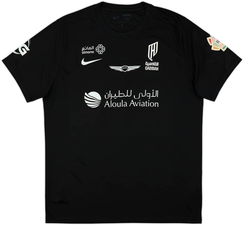 2024-25 Al Qadsiah Player Issue GK Home Shirt Casteels #1 - As New - (XL)