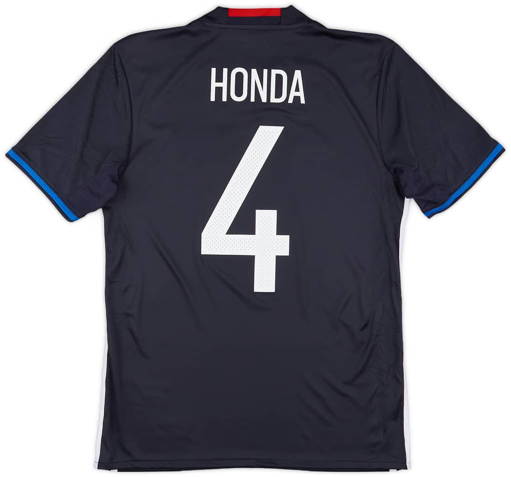 2016-17 Japan Home Shirt Honda #4 - 8/10 - (XS)