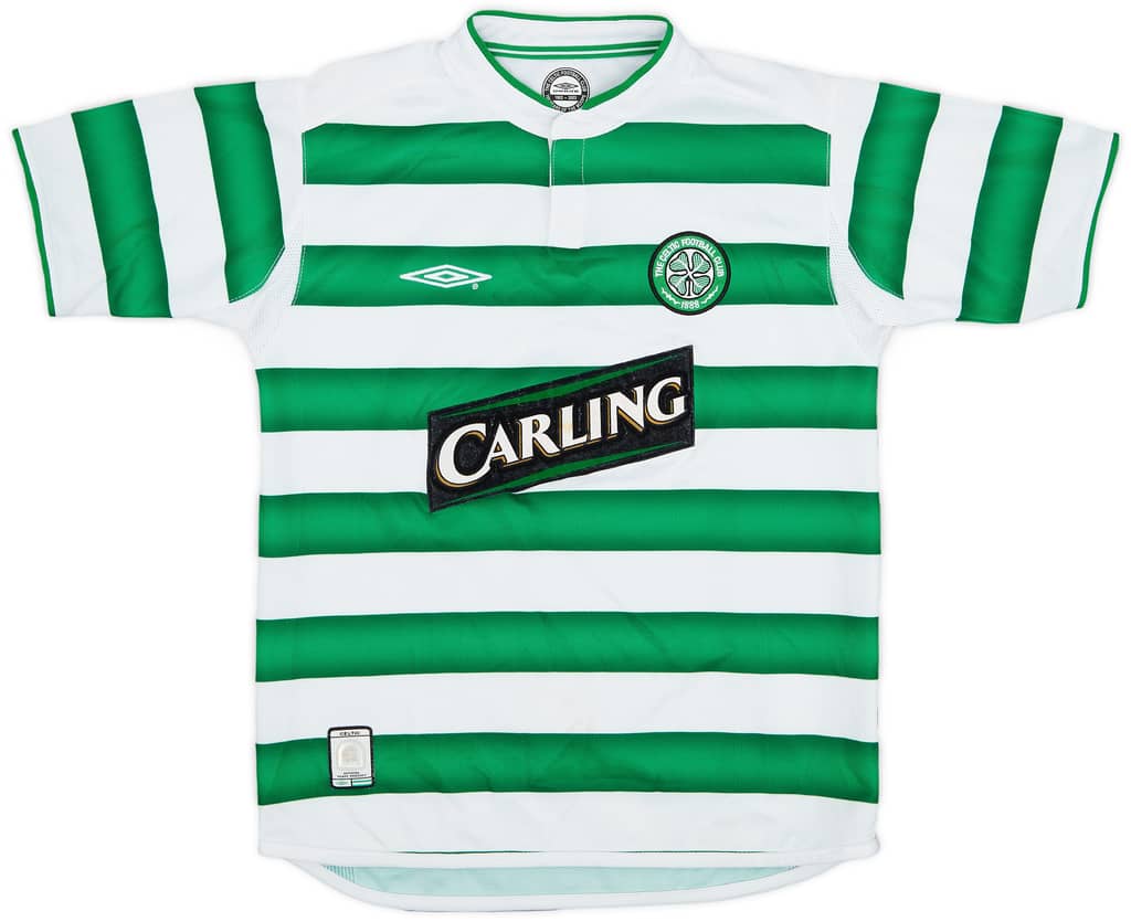 2003-04 Celtic Home Shirt - 6/10 - (M.Boys)