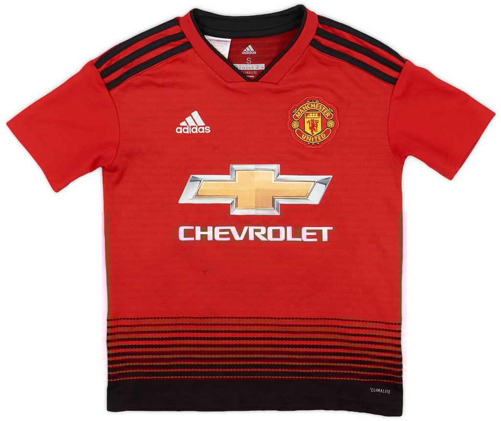 2018-19 Manchester United Home Shirt Lingard #14 - 4/10 - (S.Boys)