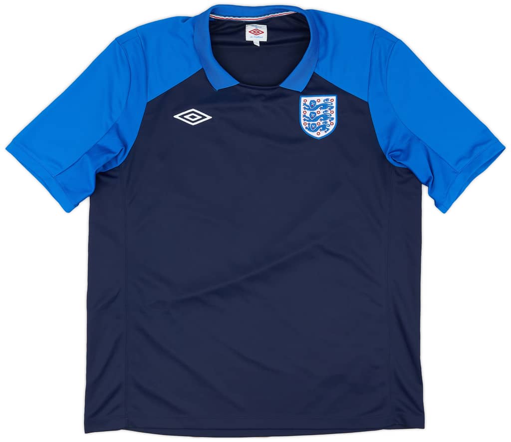 2010-11 England Umbro Training Shirt - 8/10 - (XL)