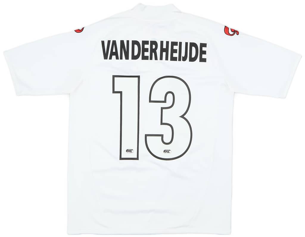 2010-11 AZ Alkmaar Womens Away Shirt Vanderheijde #13 - 8/10 - (S)