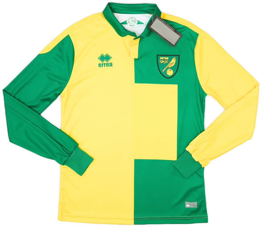 2015-16 Norwich Home L/S Shirt (M)