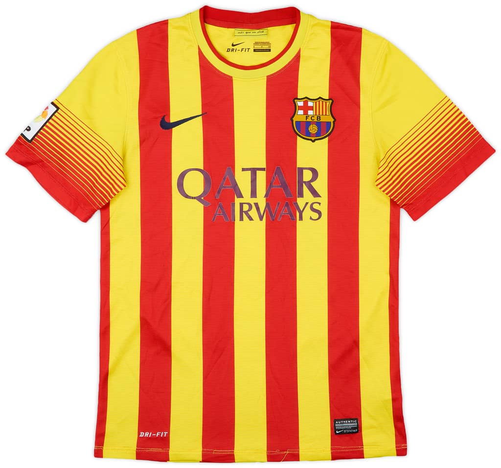 2013-15 Barcelona Away Shirt Messi #10 - 6/10 - (S)