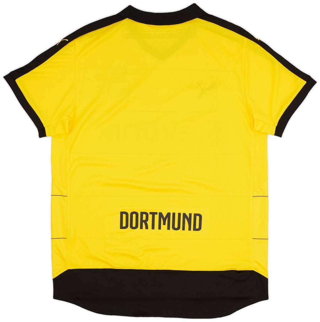 2015-16 Borussia Dortmund Home Shirt - 8/10 - (XL)