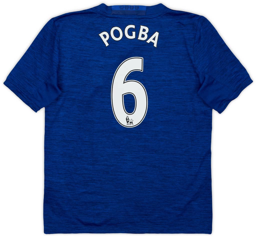 2016-17 Manchester United Away Shirt Pogba #6 - 9/10 - (S.Boys)