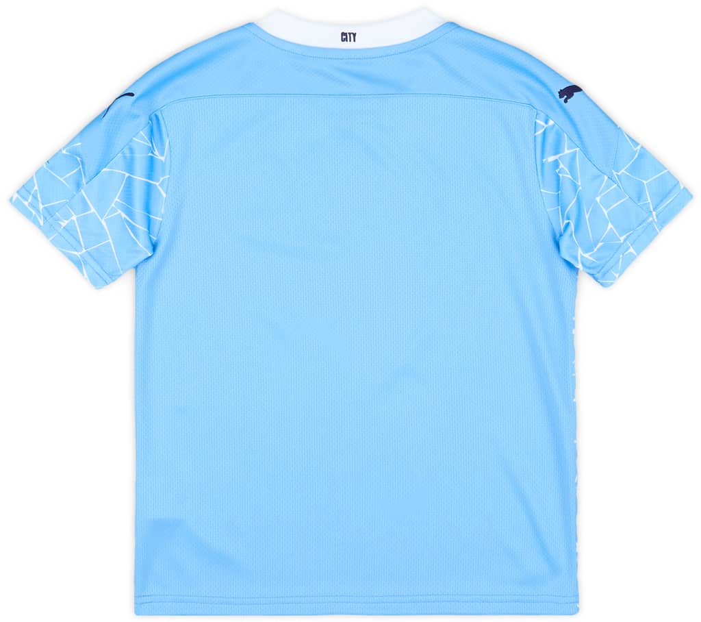 2021-22 Manchester City Home Shirt (M.Kids)