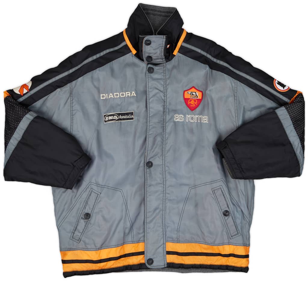 1998-99 Roma Diadora Padded Bench Coat - 5/10 - (M)