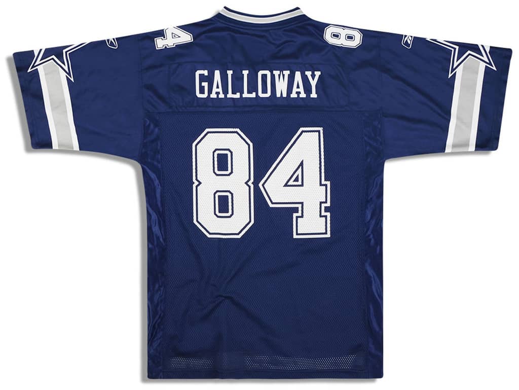 2003 Dallas Cowboys Galloway #84 Reebok On Field Jersey (Home) L