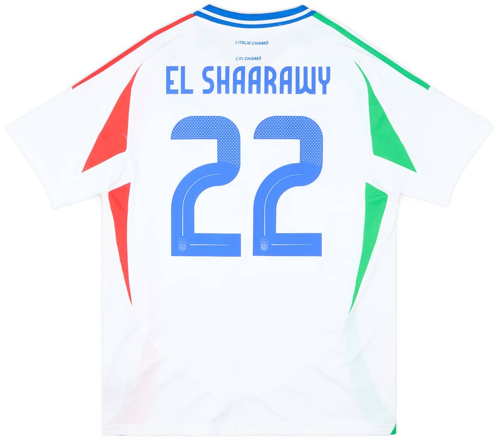 2024-25 Italy Away Shirt El Shaarawy #22