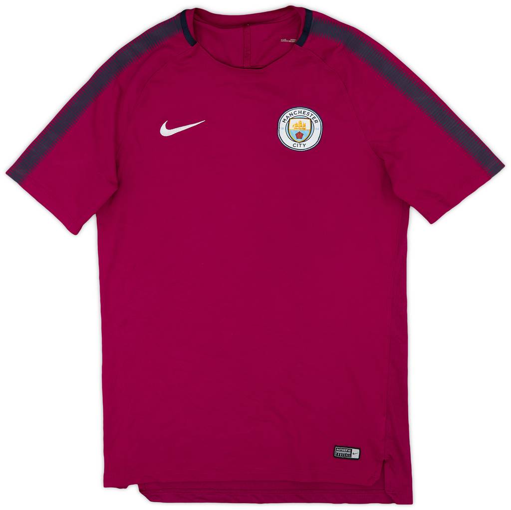 2017-18 Manchester City Nike Training Shirt - 8/10 - (L)